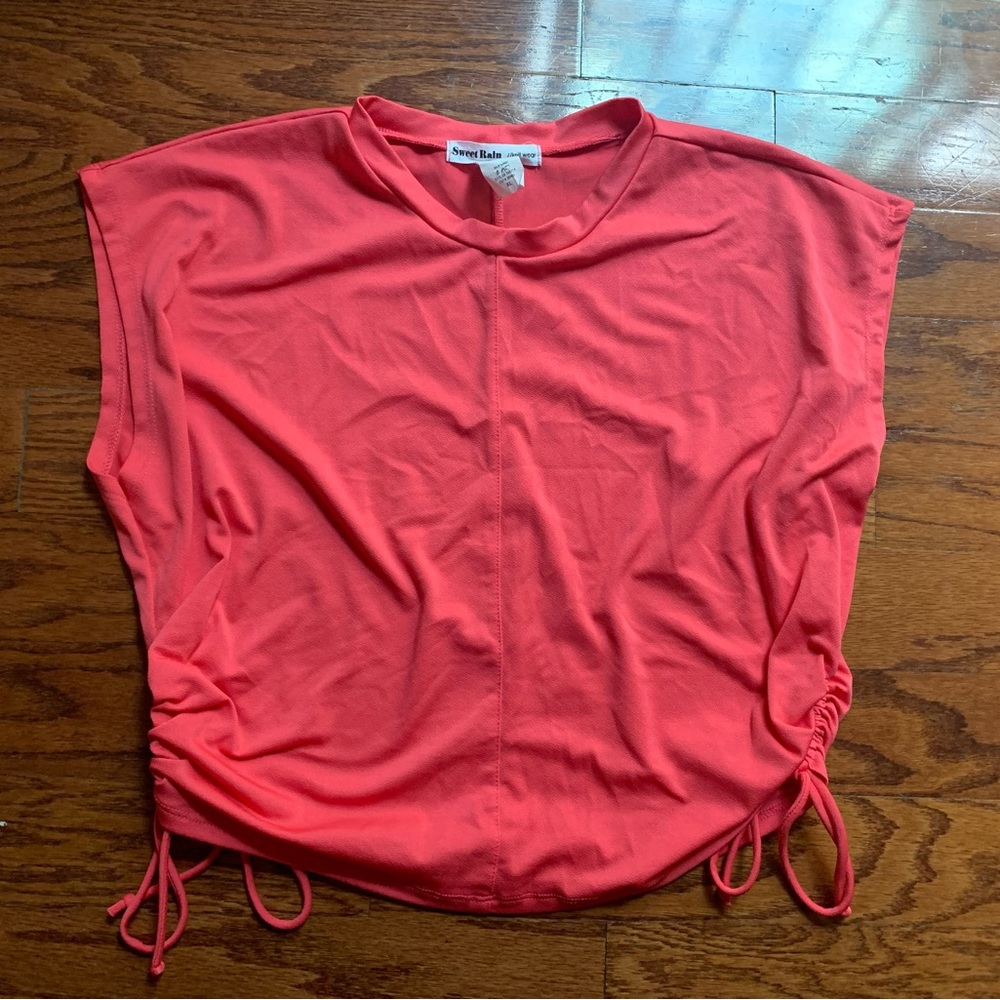 Sweet Rain Orange Top Size XL